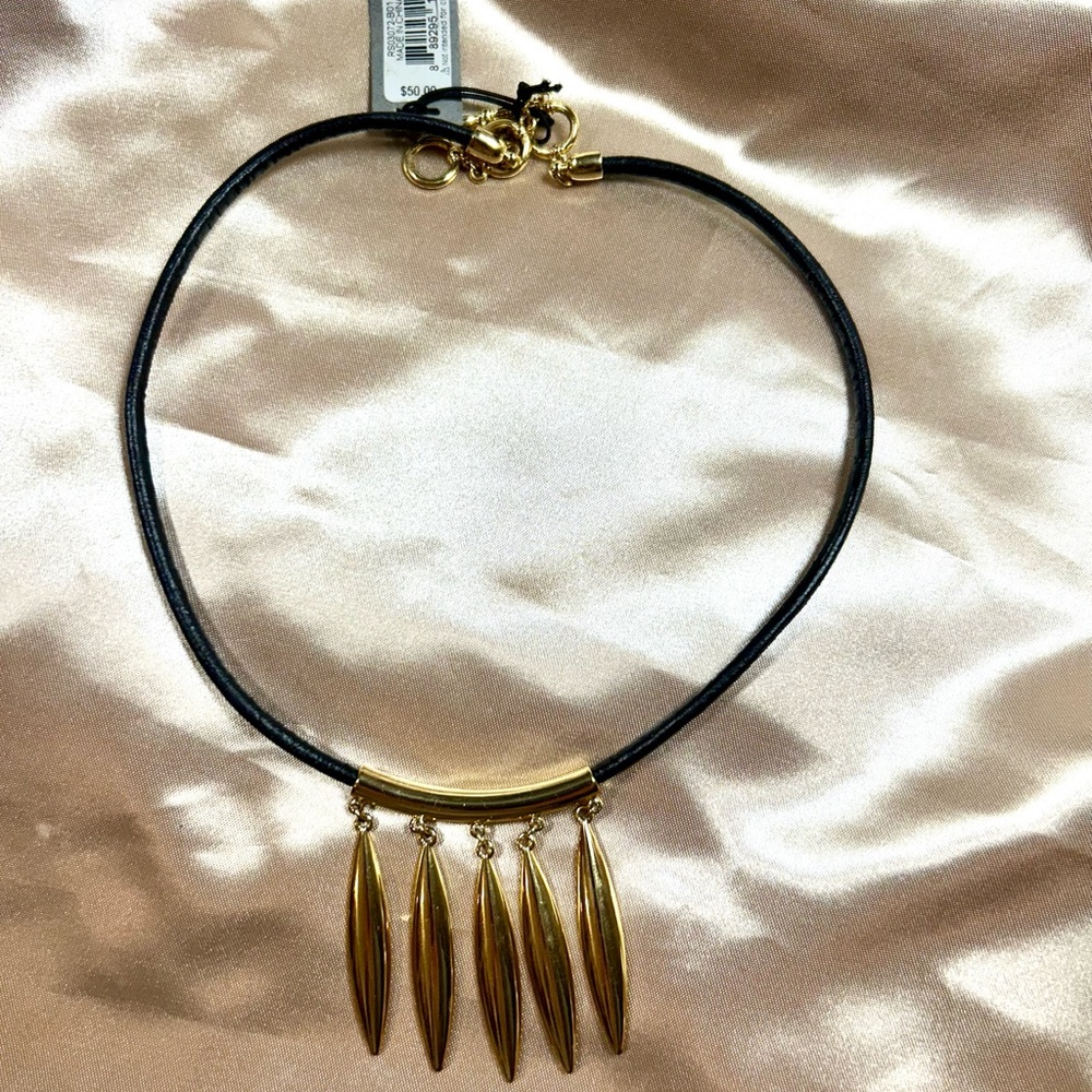 Elegant Gold colored tribal Pendant Necklace